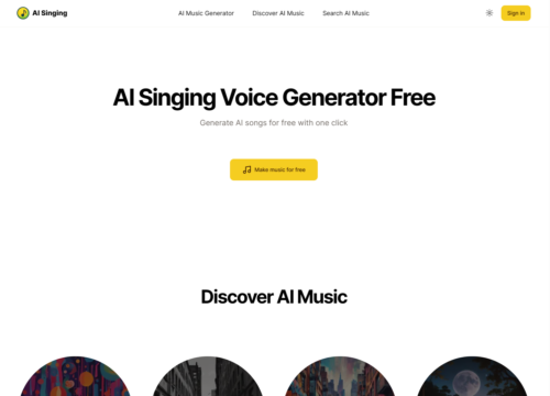 AI Music Generator Free | AI Singing